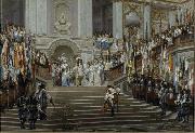 Jean-Leon Gerome Reception of Le Grand Conde at Versailles USA oil painting artist